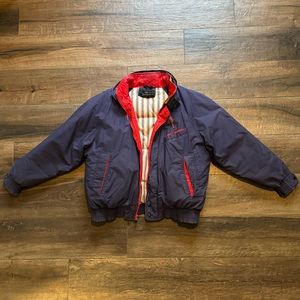 Vintage Y2K Abercrombie & Fitch Navy Heavyweight Ski Jacket Large